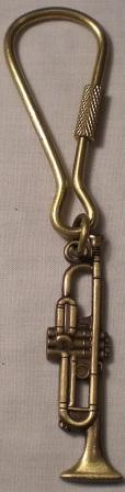 Trumpet 2 Key Chain